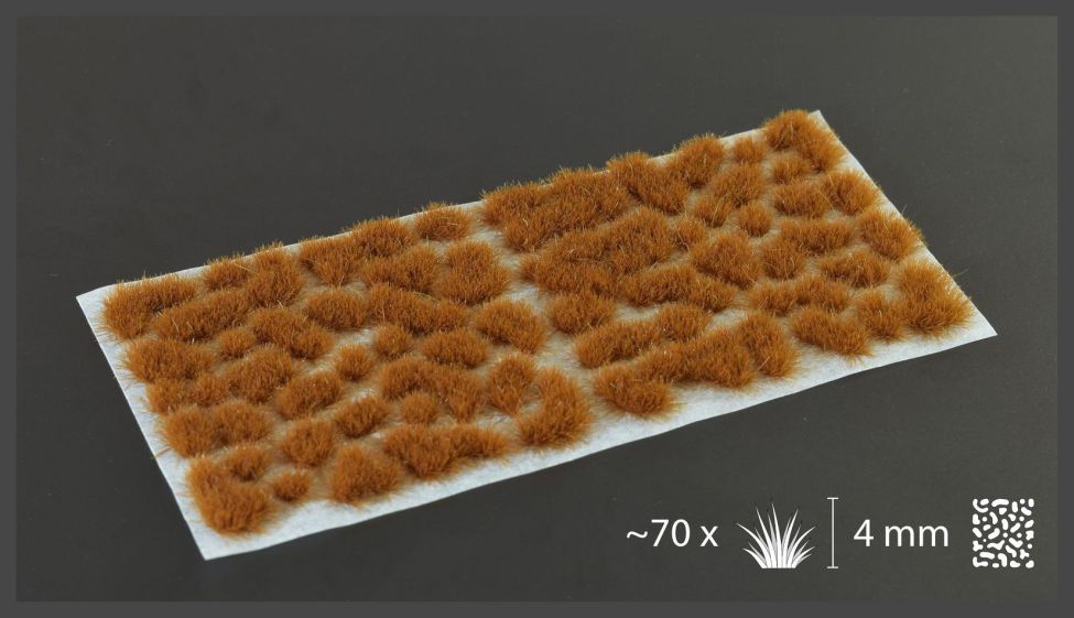 Brown 4mm Tufts Small