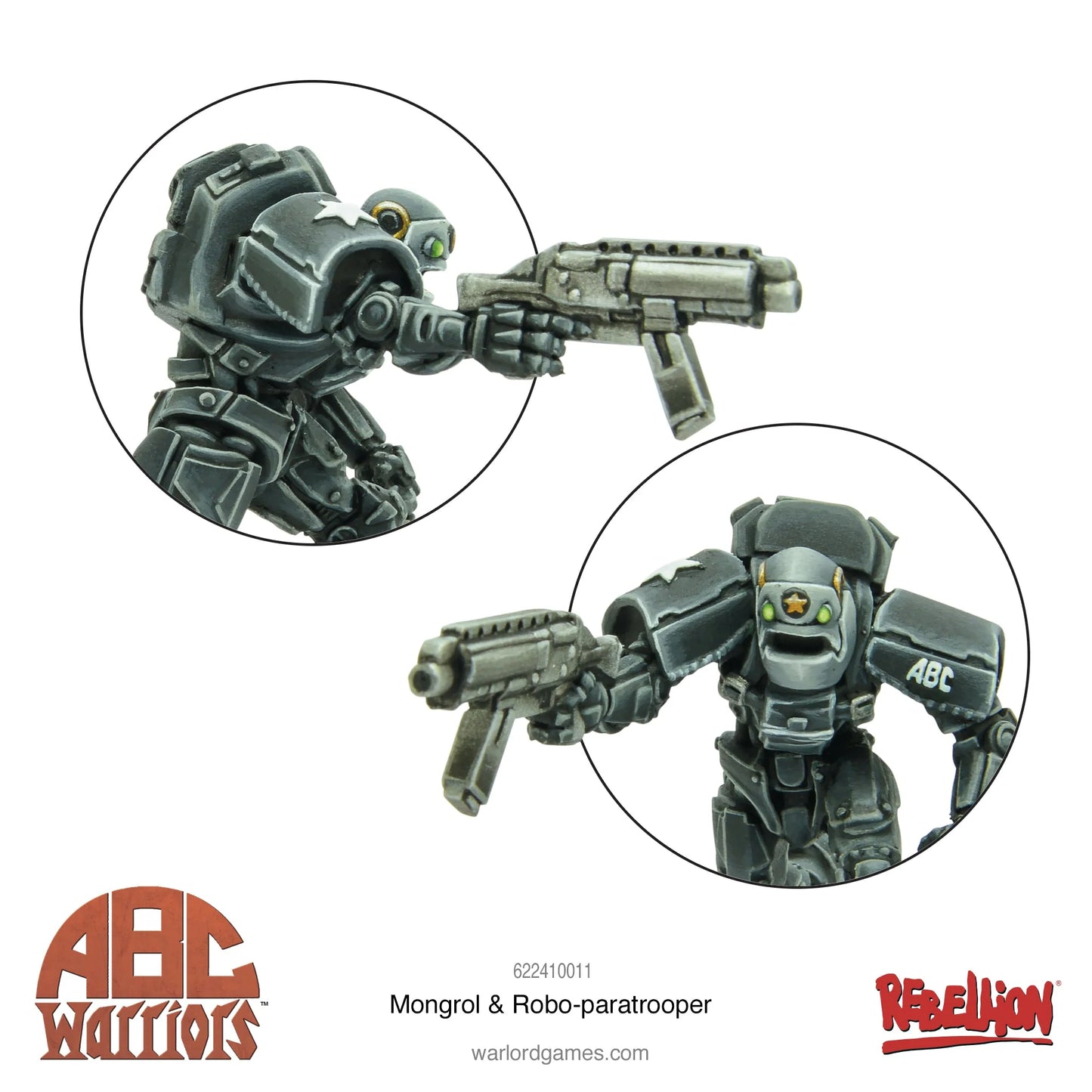 ABC Warriors: Mongrol & Robo - Paratrooper