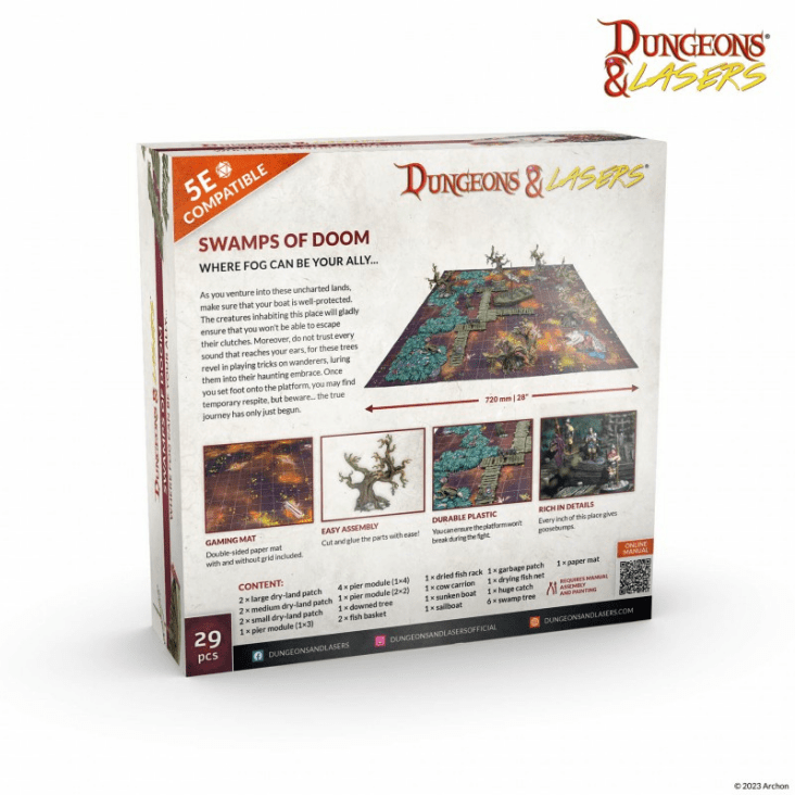 Dungeons & Lasers: Swamps of Doom