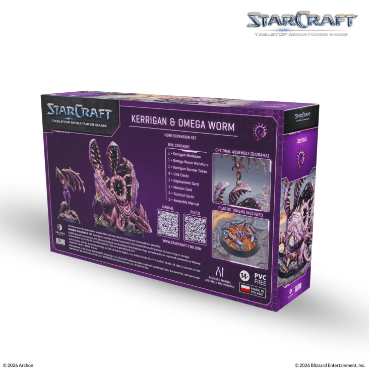 Preorder - StarCraft® Kerrigan & Omega Worm