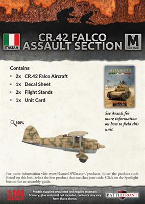 Cr.42 Falco Assault Section