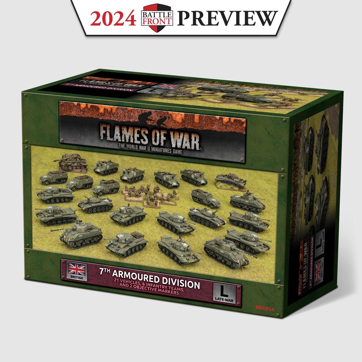Preorder - 7th Armoured Division Armee Box