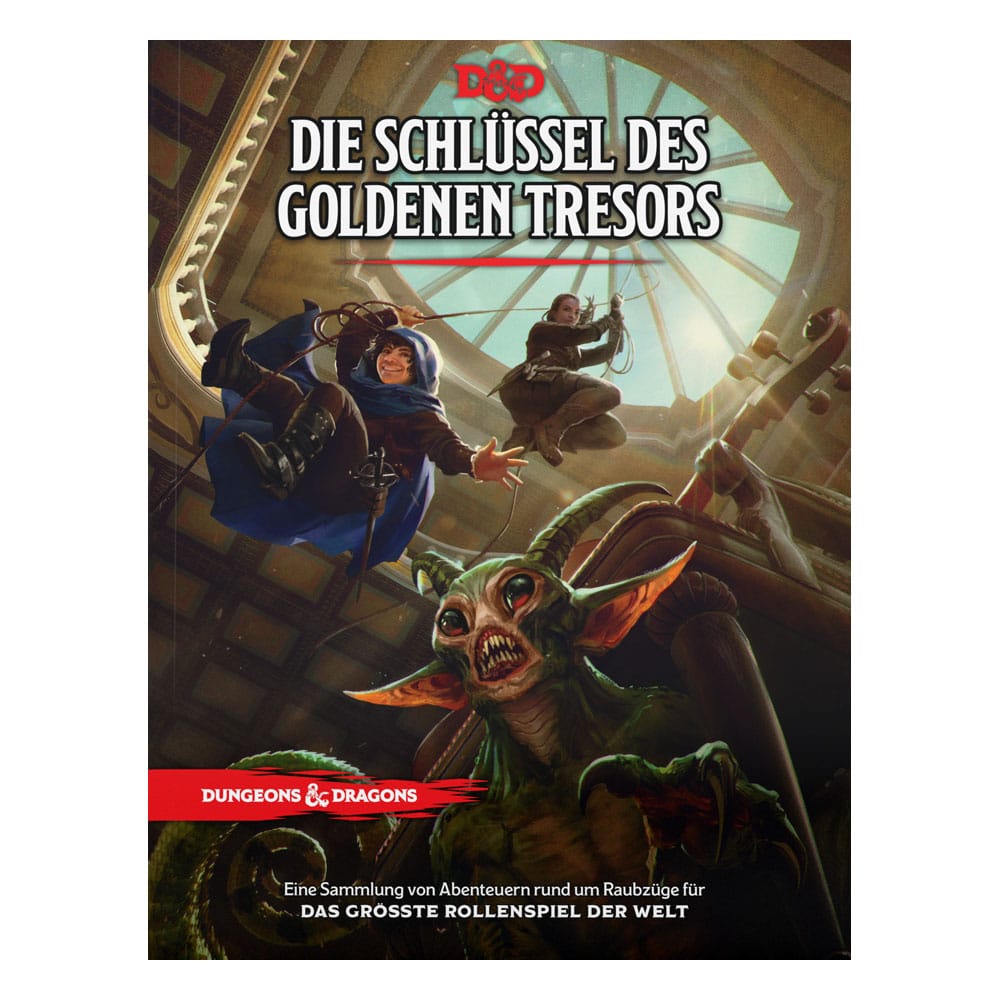 D&D: RPG Abenteuer Die Schlüssel des Goldenen Tresors (deutsch)