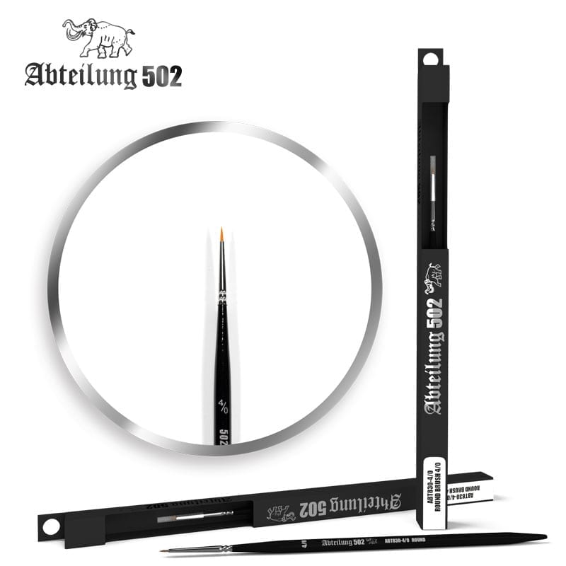 Rundpinsel 4/0 - Round Brush
