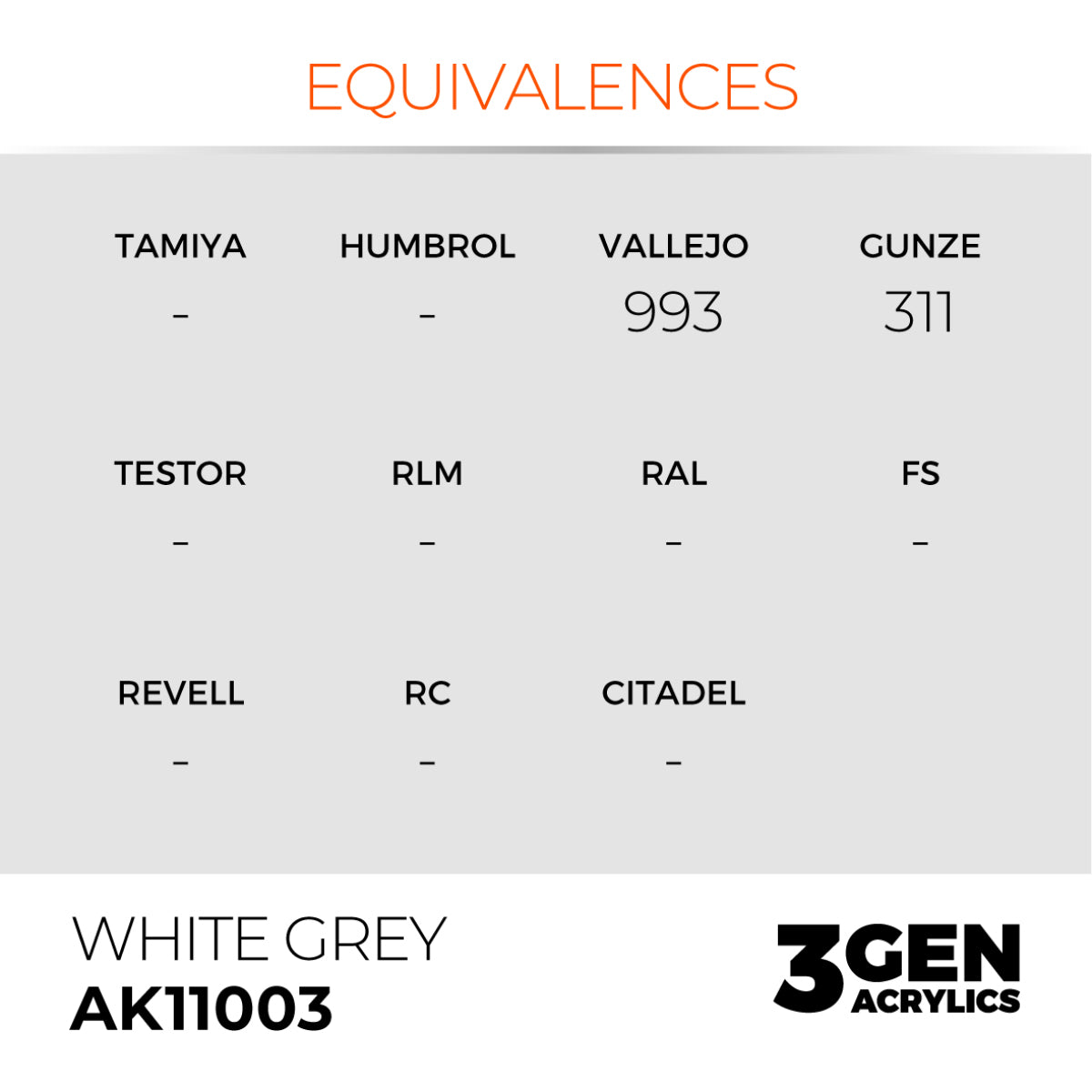 White Grey 17ml
