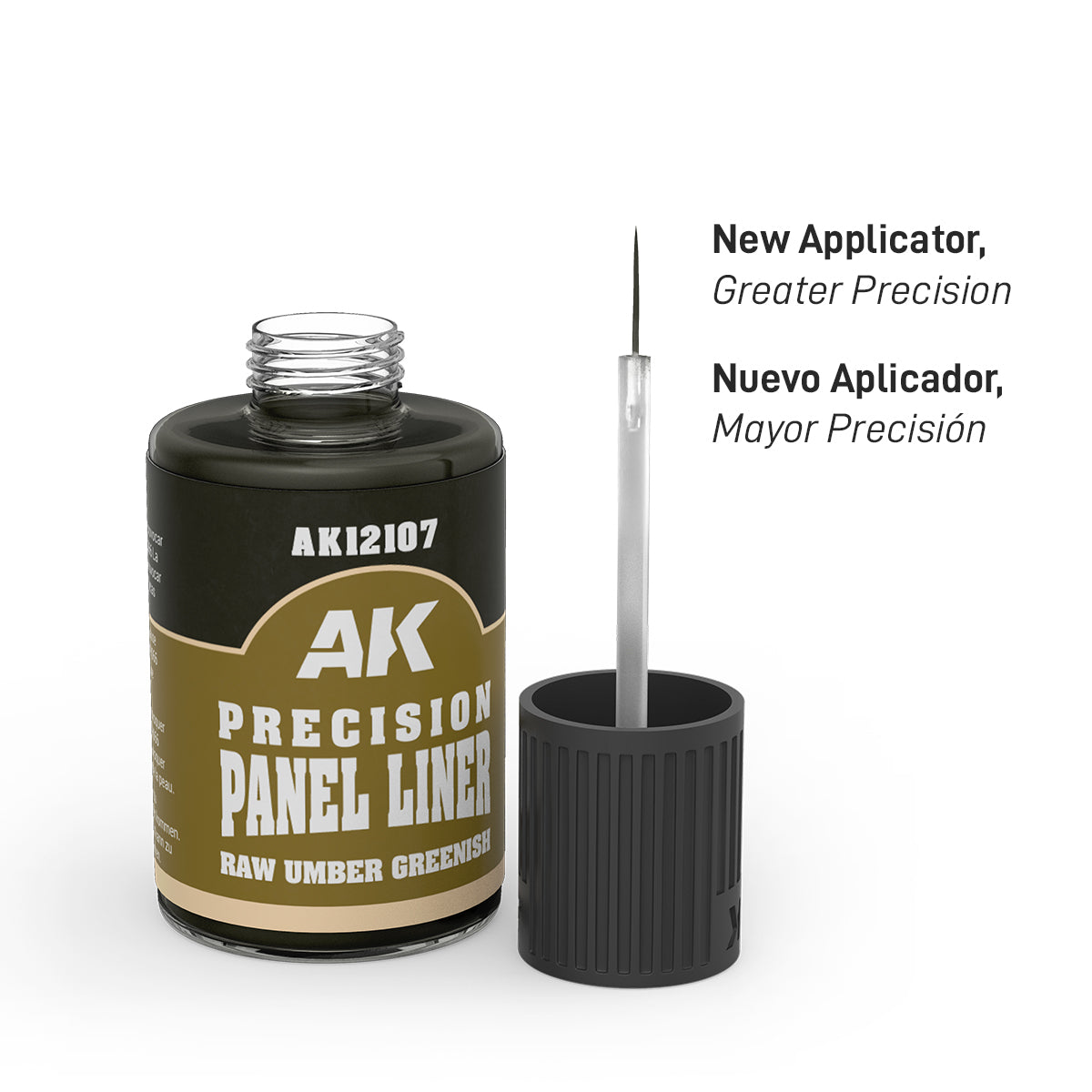 RAW UMBER GREENISH PRECISION PANEL LINER – PANELADOR DE PRECISION MARRÓN CRUDO VERDOSO
