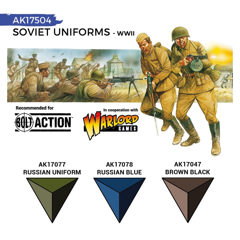 Preorder - SOVIET UNIFORMS (QUICK GEN SET)