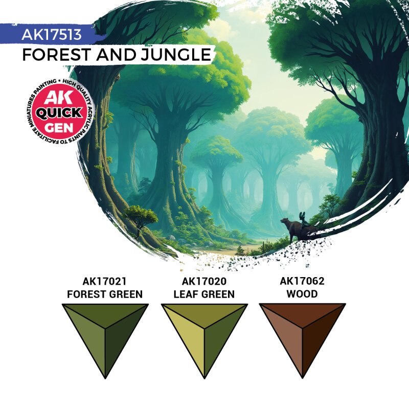 Preorder - FOREST & JUNGLE (QUICK GEN SET)