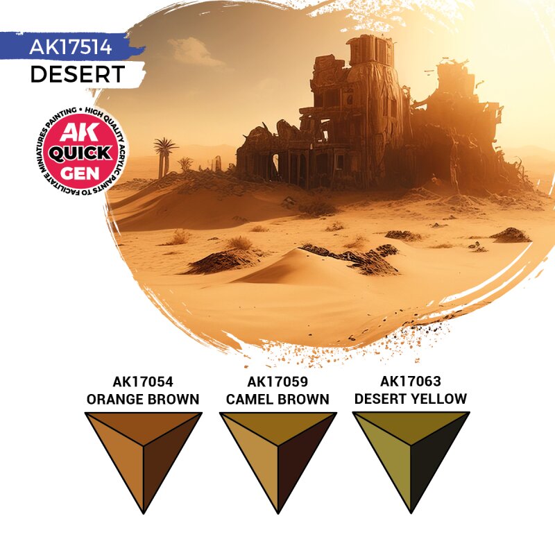 Preorder - DESERT (QUICK GEN SET)