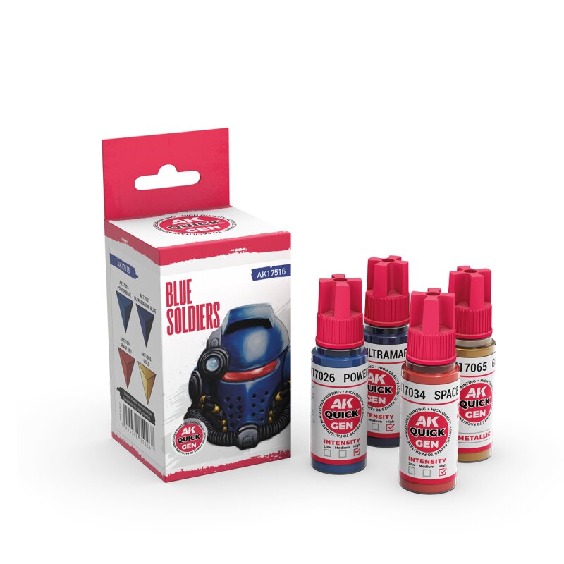 Preorder - BLUE SOLDIERS (QUICK GEN SET)