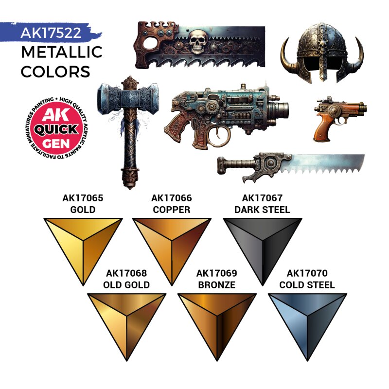 METALLICS (QUICK GEN SET)