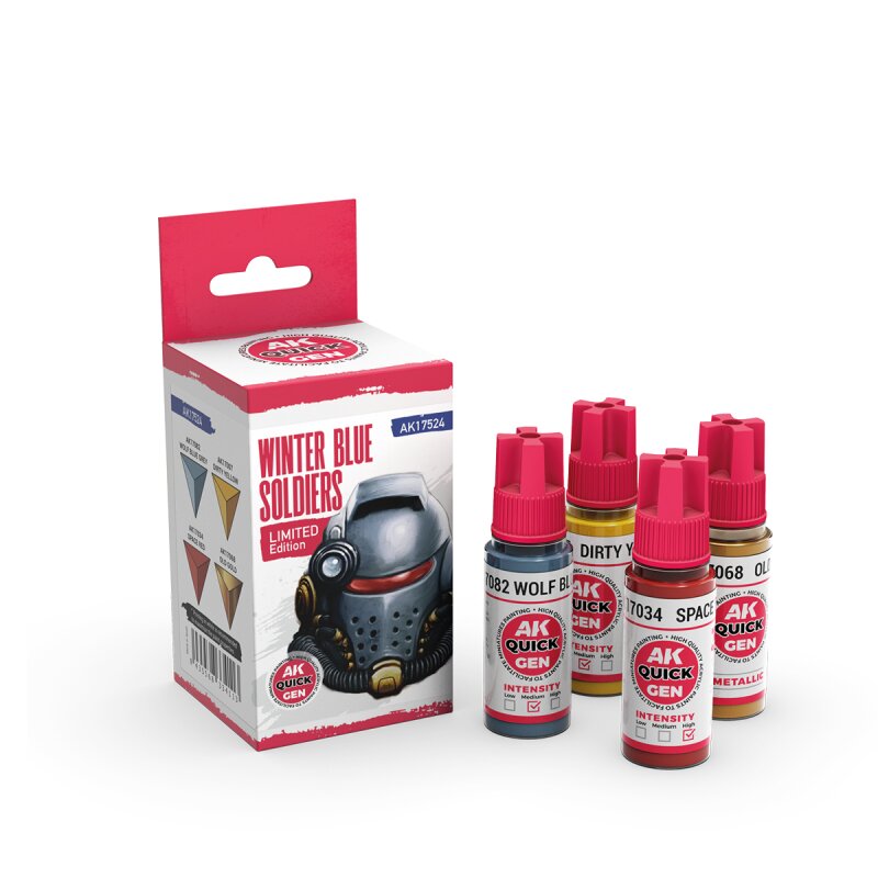 Preorder - WINTER BLUE SOLDIERS (QUICK GEN SET)