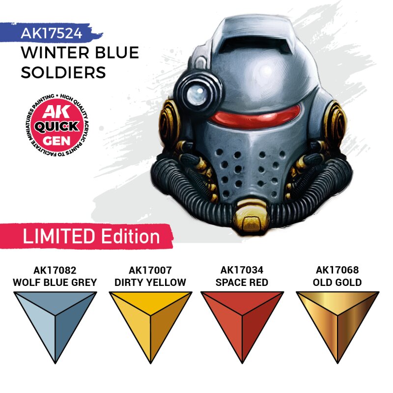 Preorder - WINTER BLUE SOLDIERS (QUICK GEN SET)