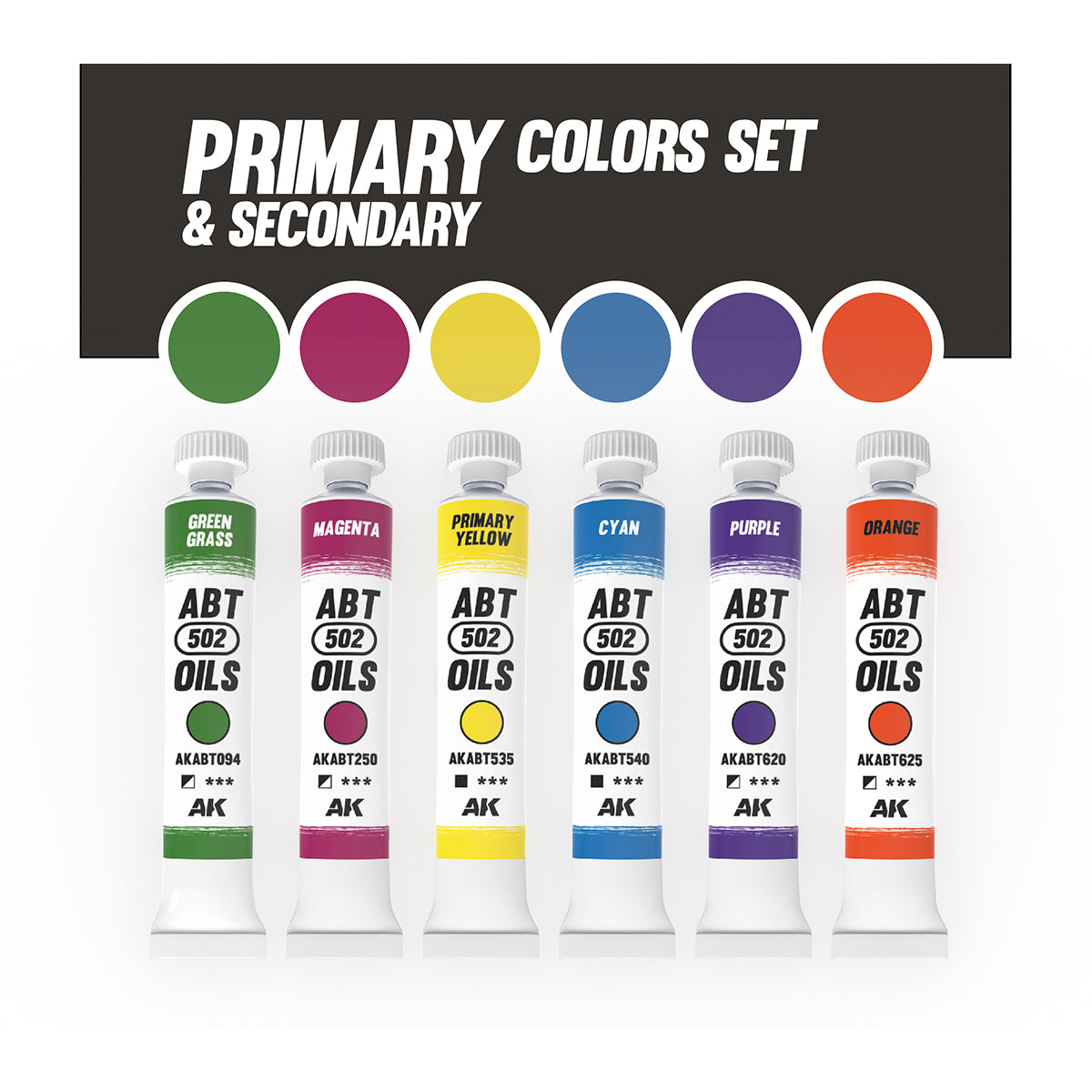 PRIMARY & SECONDARY COLORS SET