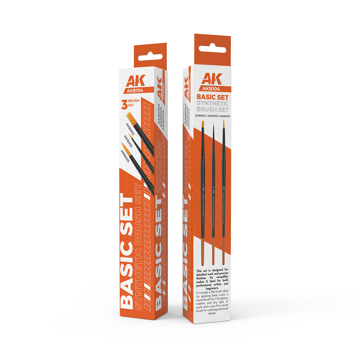 Pinselset - Basic (4 Pinsel)