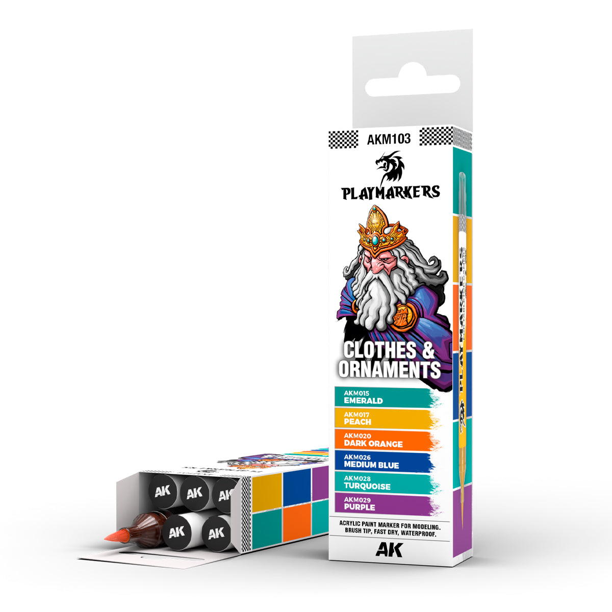 Preorder - Playmarkers Set - CLOTHES & ORNAMENTS (6 St.)