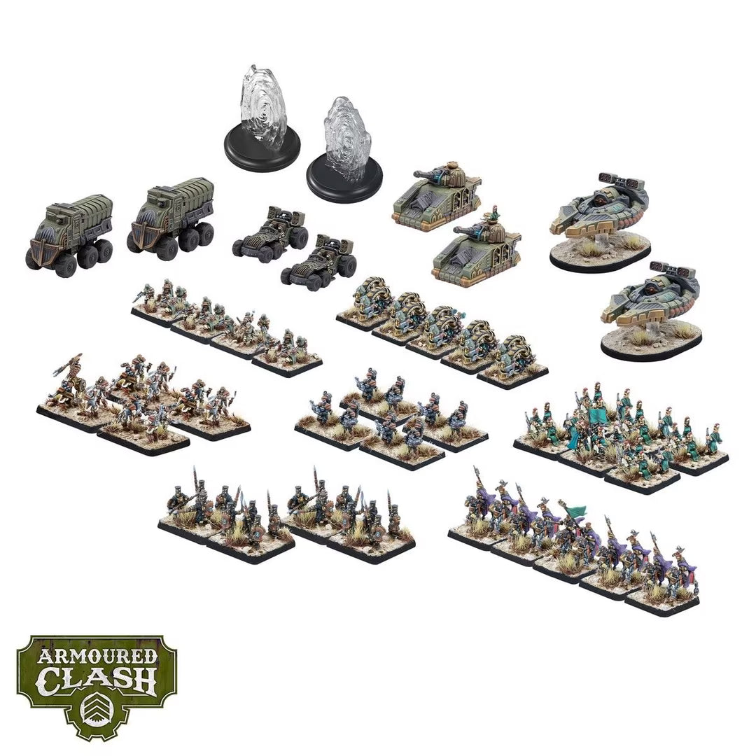 Preorder - Armoured Clash: Sultanate Introductory Set