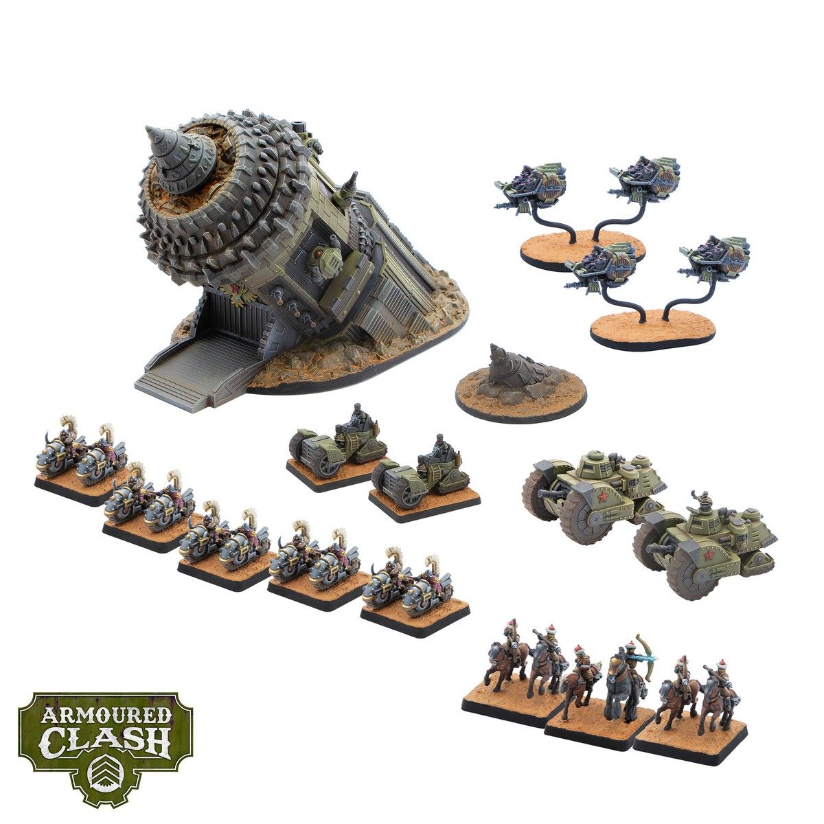 Preorder - Armoured Clash: Miron Battlegroup Set