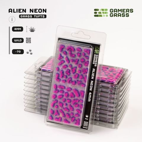Alien Neon Tuft 4mm (Wild)