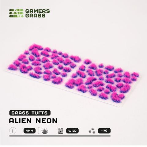 Alien Neon Tuft 4mm (Wild)