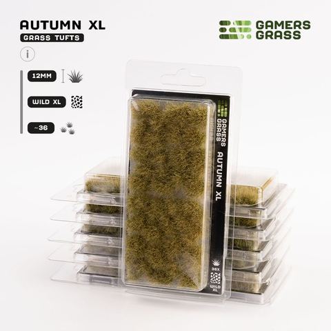 Autumn 12mm XL Tufts (Wild)