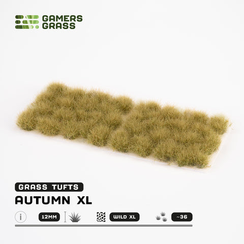 Autumn 12mm XL Tufts (Wild)