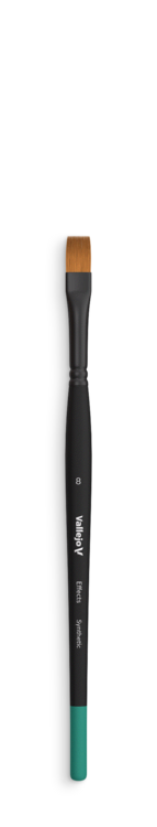 Flat Rectangular Brush No. 8 - Effects