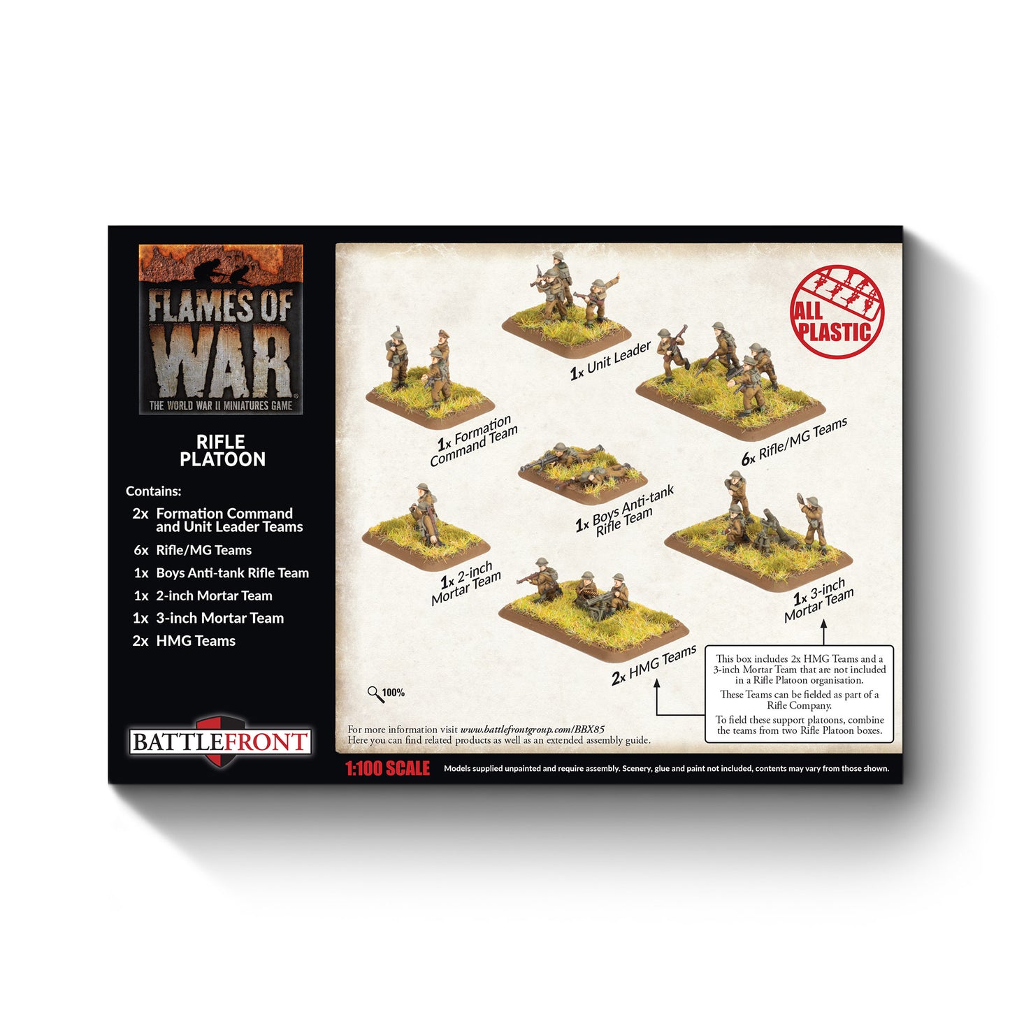 Preorder - BEF Rifle Platoon (Plastic)