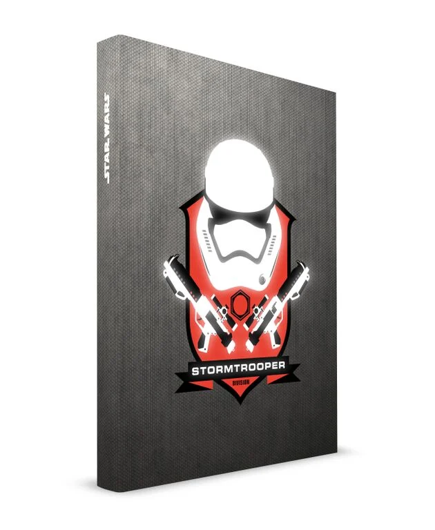 Note Book W/Light - Stormtrooper Helmet