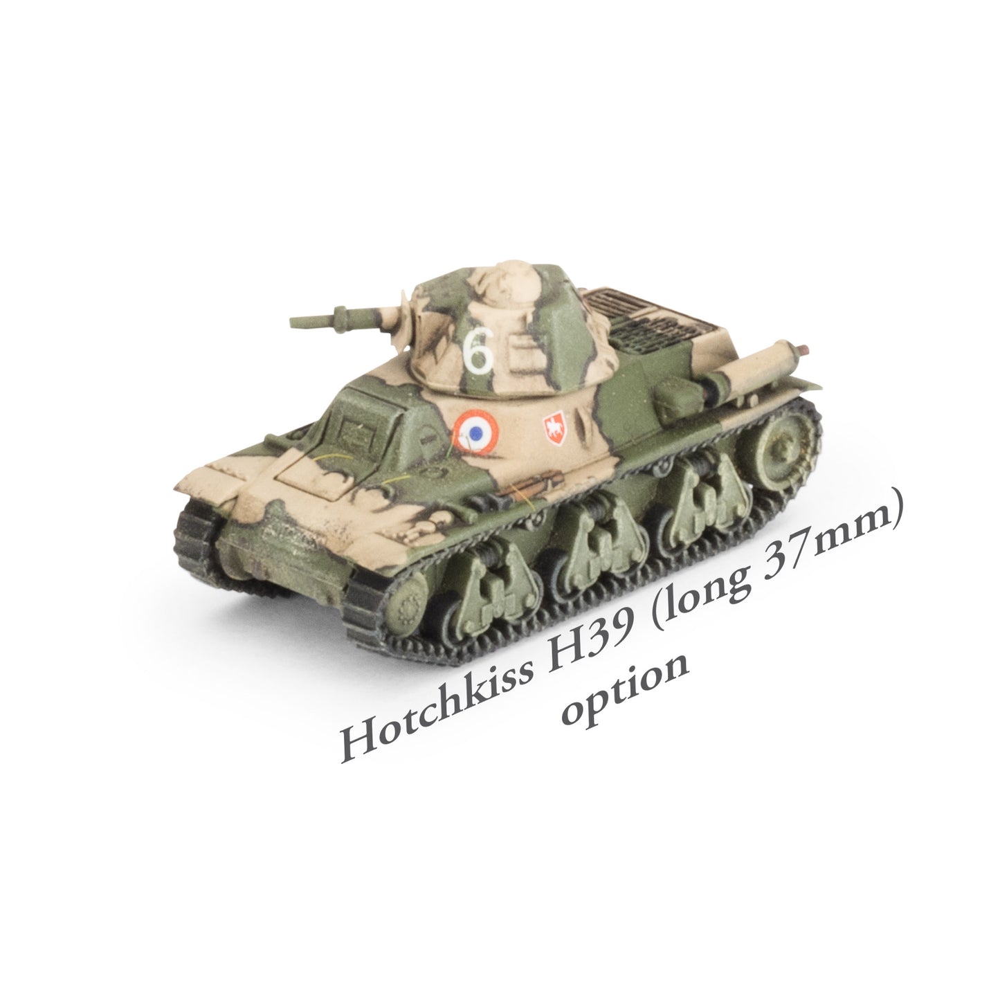 Preorder - H35 / H39 Hotchkiss Tank Platoon (x5 Plastic)