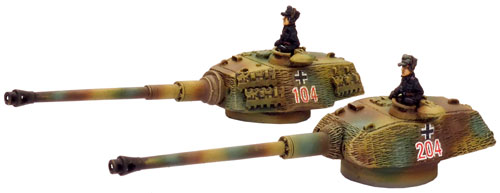 Königstiger (Henschel and Porsche turrets)