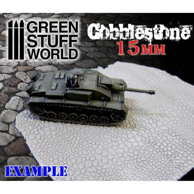 Strukturwalze - Kopfsteinpflaster 15mm