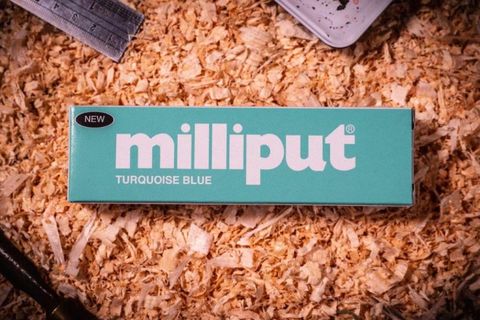 Milliput Turquoise Blue 4 oz (113.4g) Pack