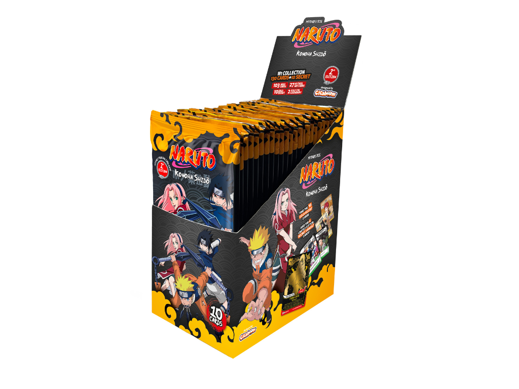 Preorder - Naruto Mythos TCG - 1 Set - 2nd Edition - WAVE 1