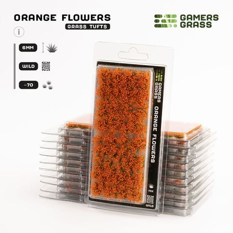 Orange Flowers Wild