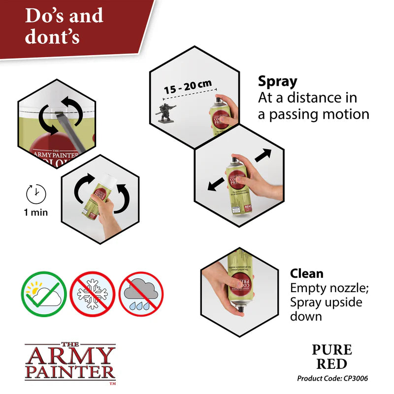 Pure Red Spray