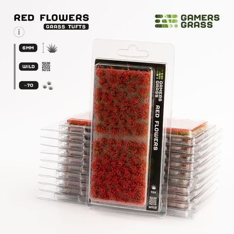 Red Flowers Wild