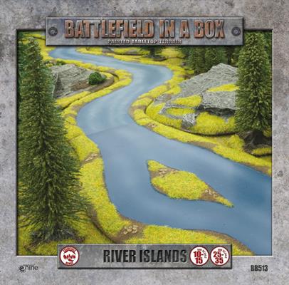 Essentials: River Islands (x3), Full Painted Terrain