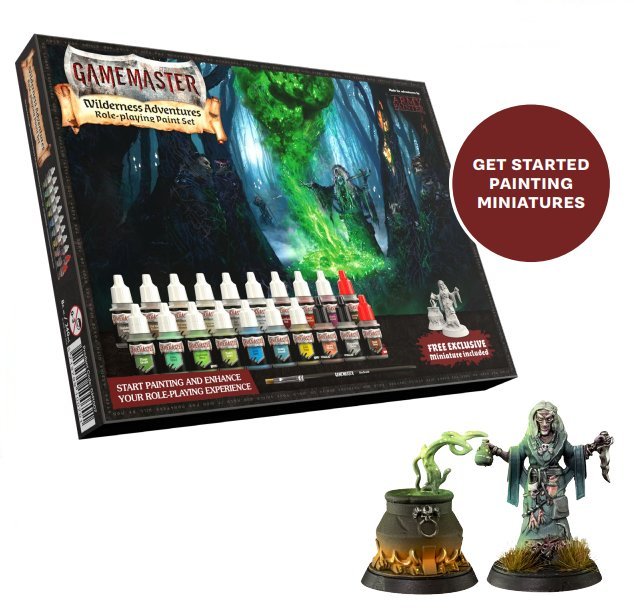 Gamemaster Wilderness Adventures Paint Set