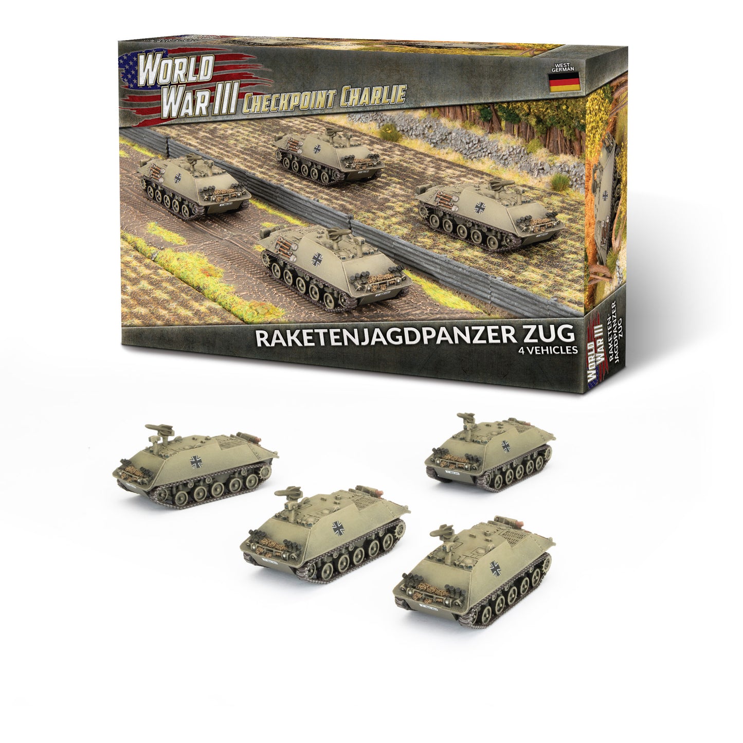 Preorder - Raketenjagdpanzer Zug (x4)