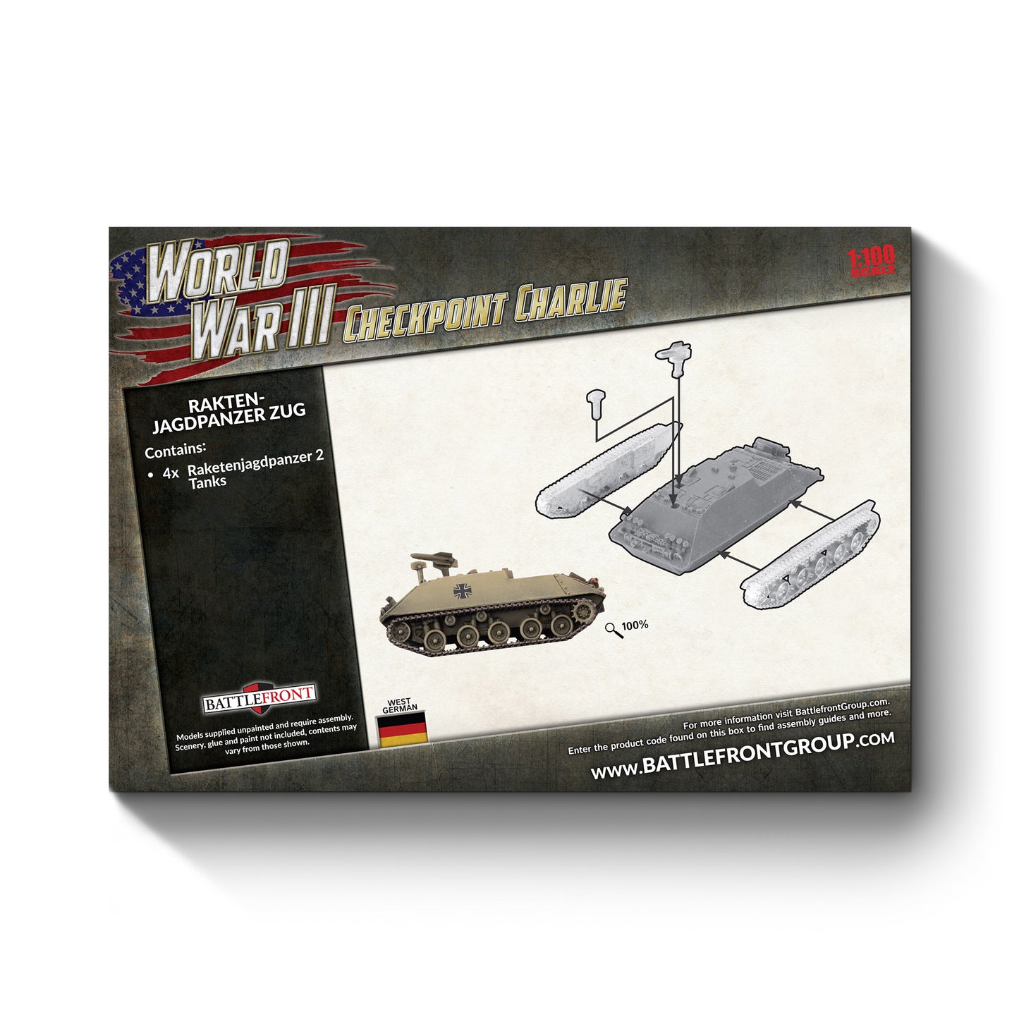 Preorder - Raketenjagdpanzer Zug (x4)