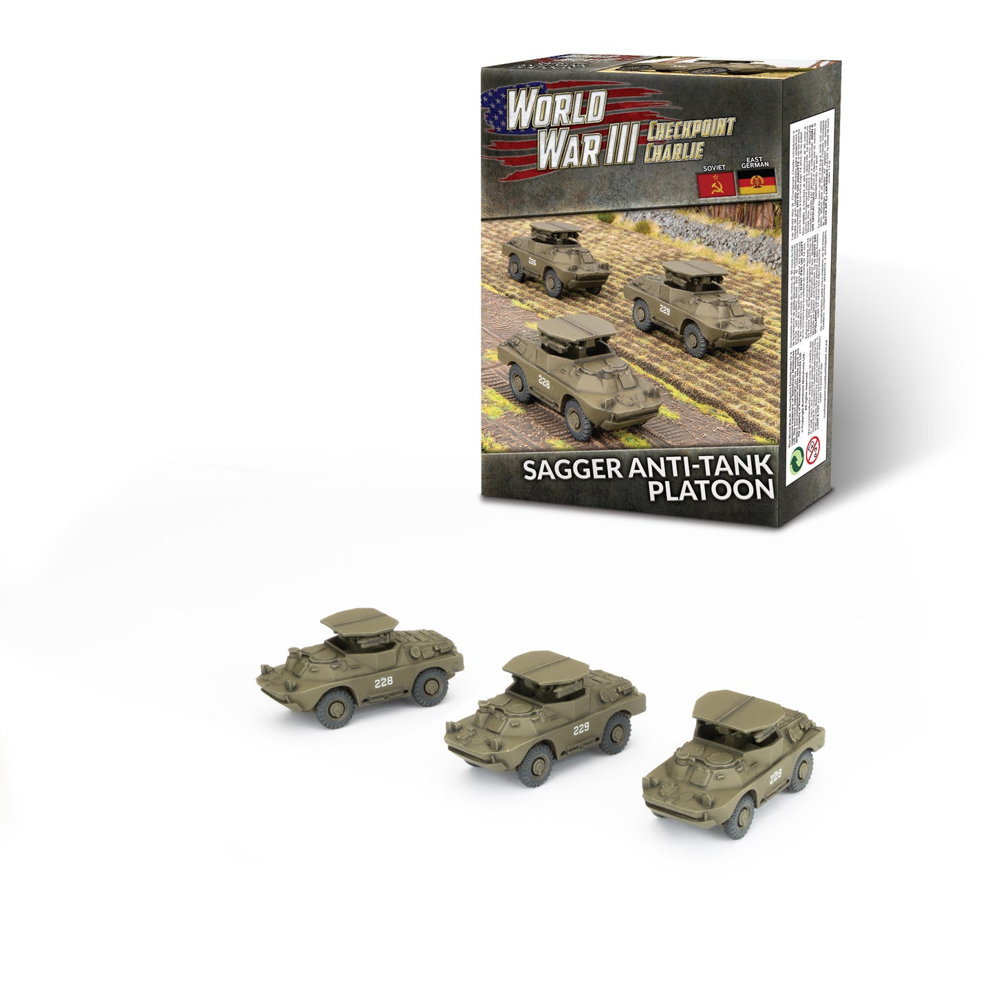 Preorder - BRDM-2 Sagger (x3)