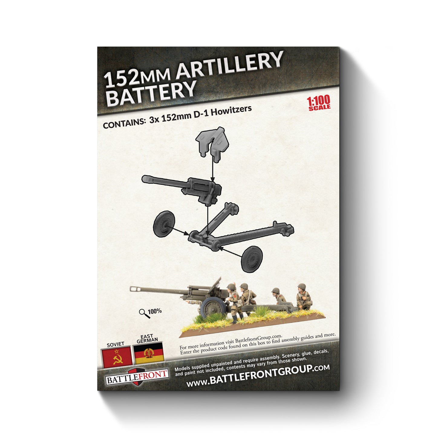 Preorder - 152mm Howitzer (x3)