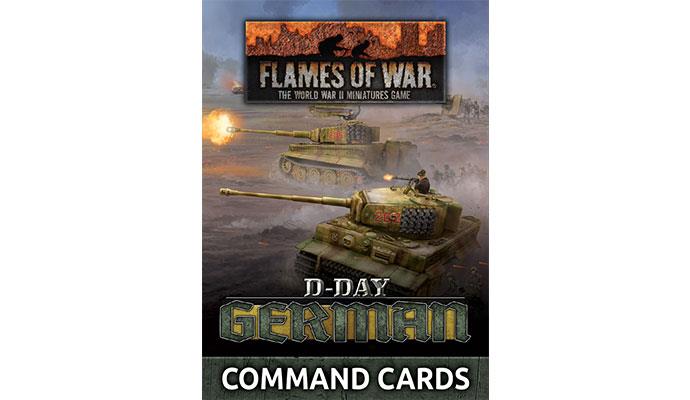 D-Day: German Command Cards