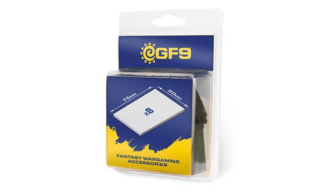 GF9 MDF Bases 50mm x 75mm (8)