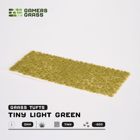Tiny Light Green (2mm) Tufts