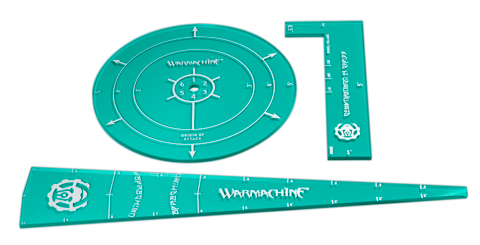 WARMACHINE Convergence Template Set (acrylic)