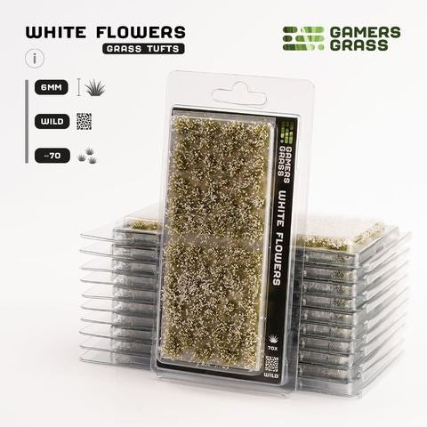 White Flowers Tufts