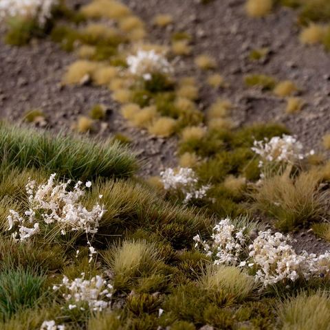 White Flowers Tufts
