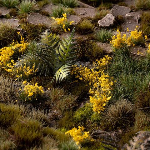 Yellow Flowers Tufts